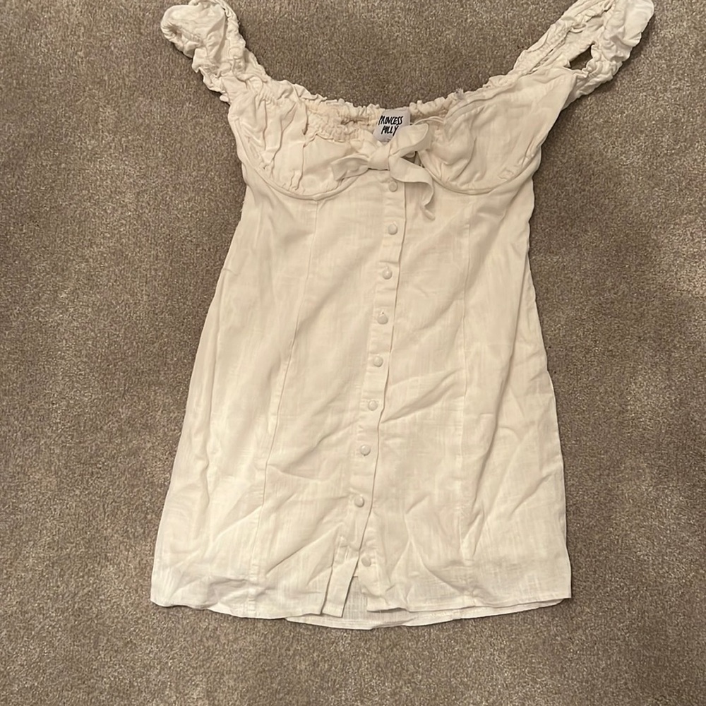 Princess Polly White Mini Dress